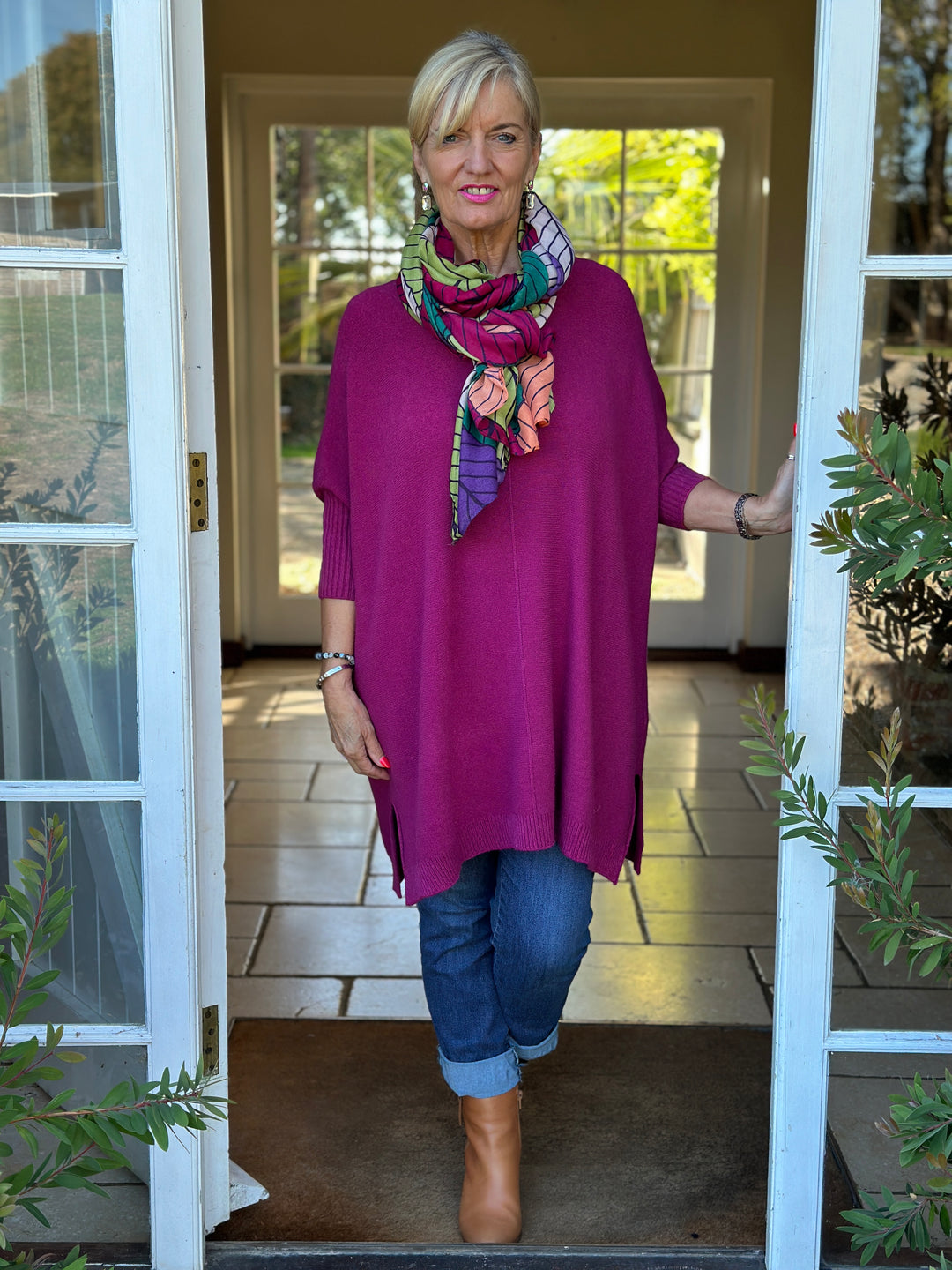 Jasmine Jumper | Plum