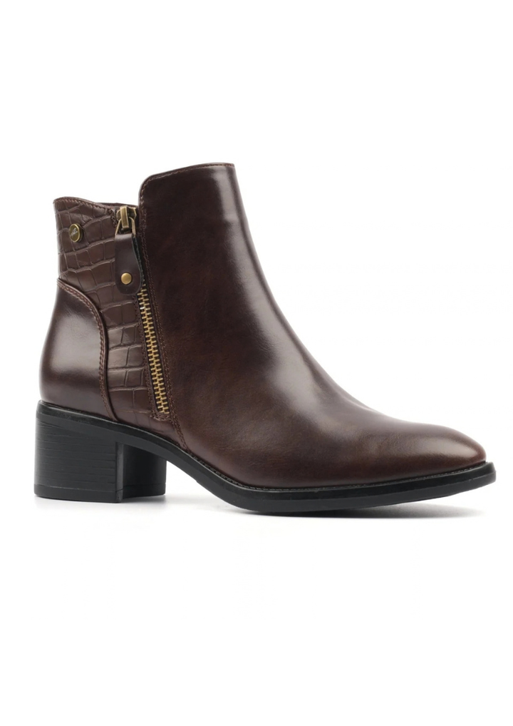 Lunar Hayley Ankle Boot | Brown