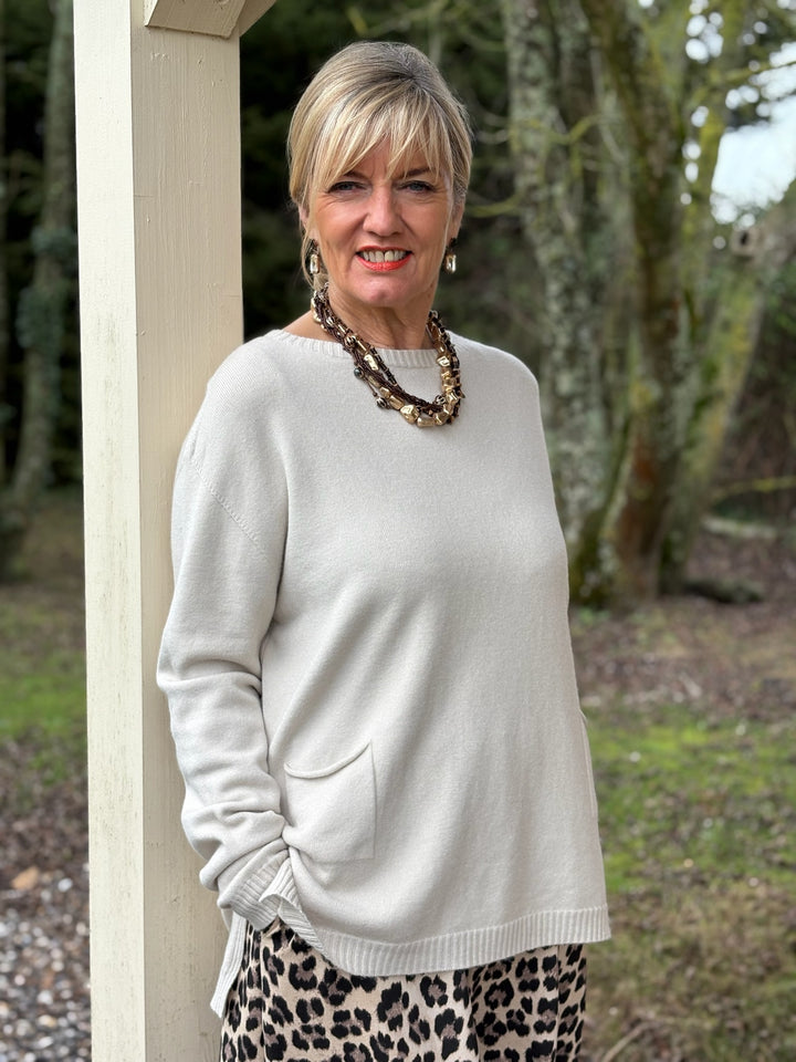 Olivia Jumper | Oatmeal