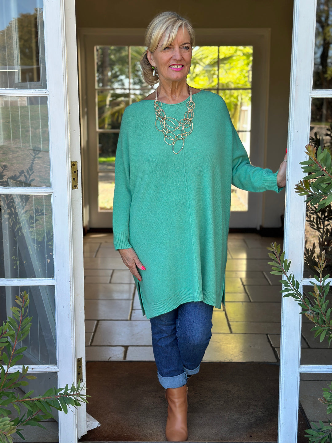 Jessica Jumper | Apple Green