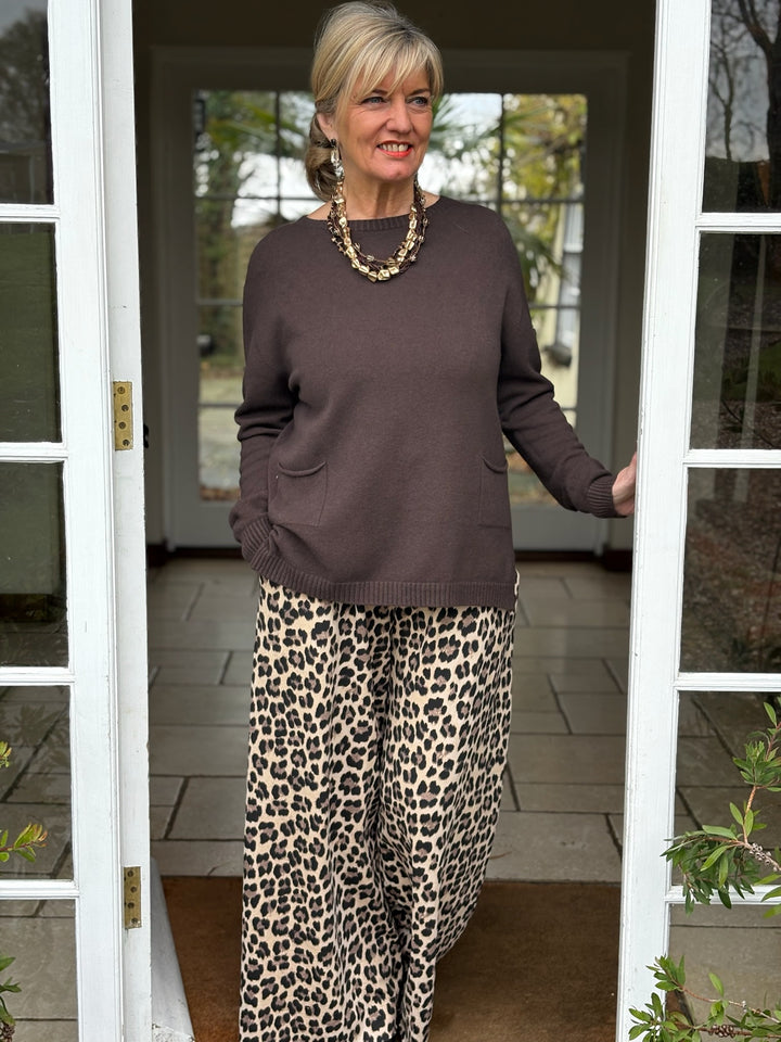 Olivia Jumper | Chocolate Brown