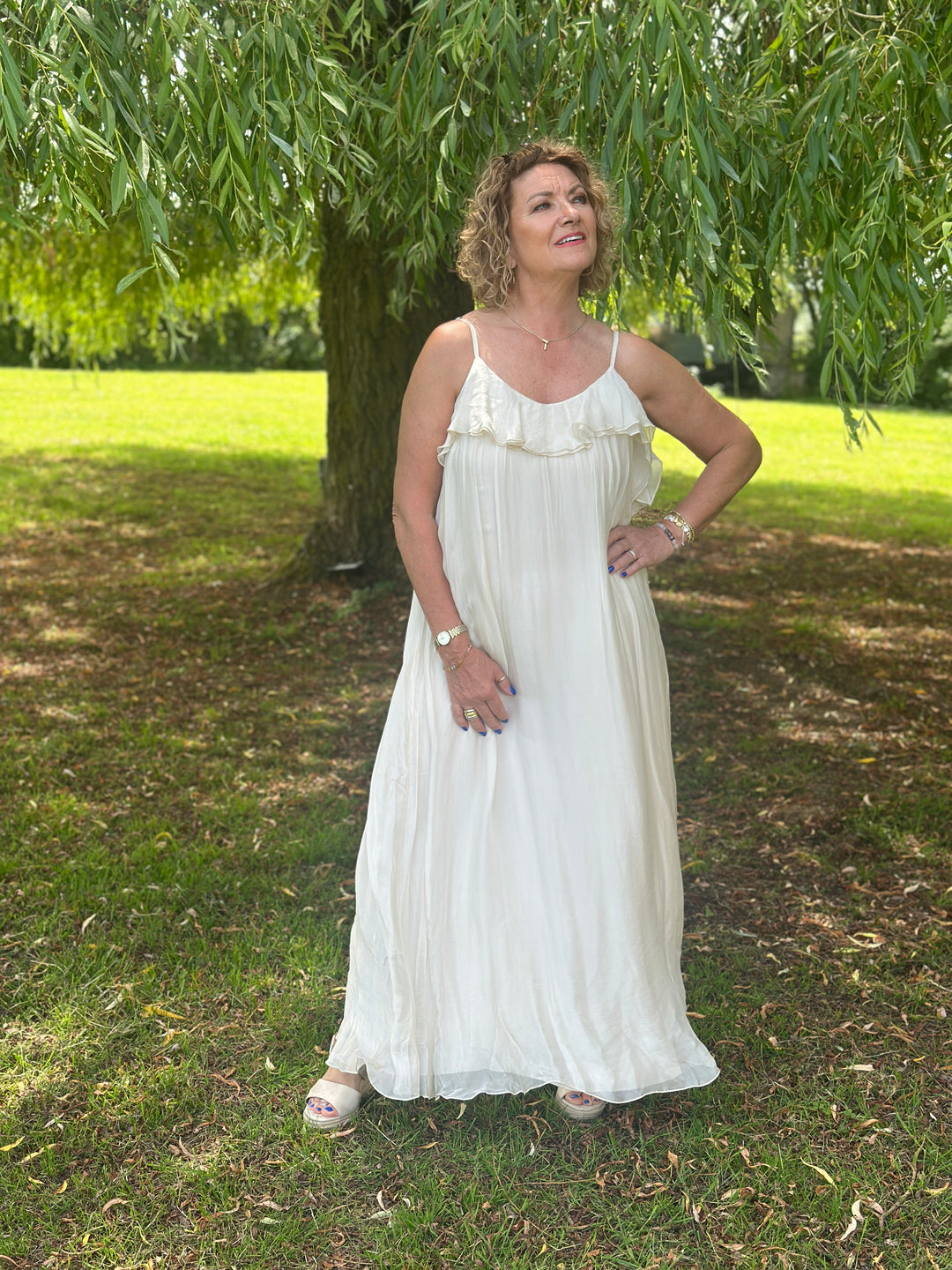 Tropical Bloom Tunic Dress | One Size Up to 18