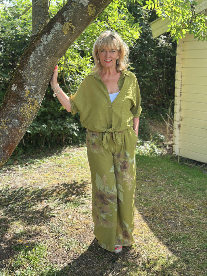Summer Garden Co-ord | Olive
