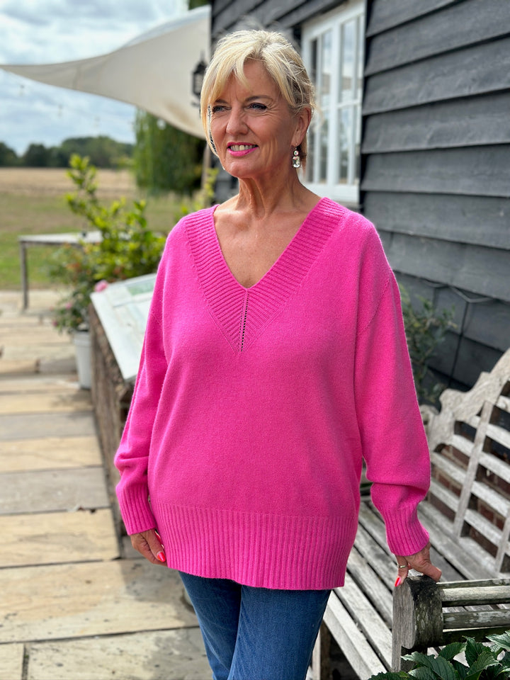 Jordana Jumper | Fuchsia