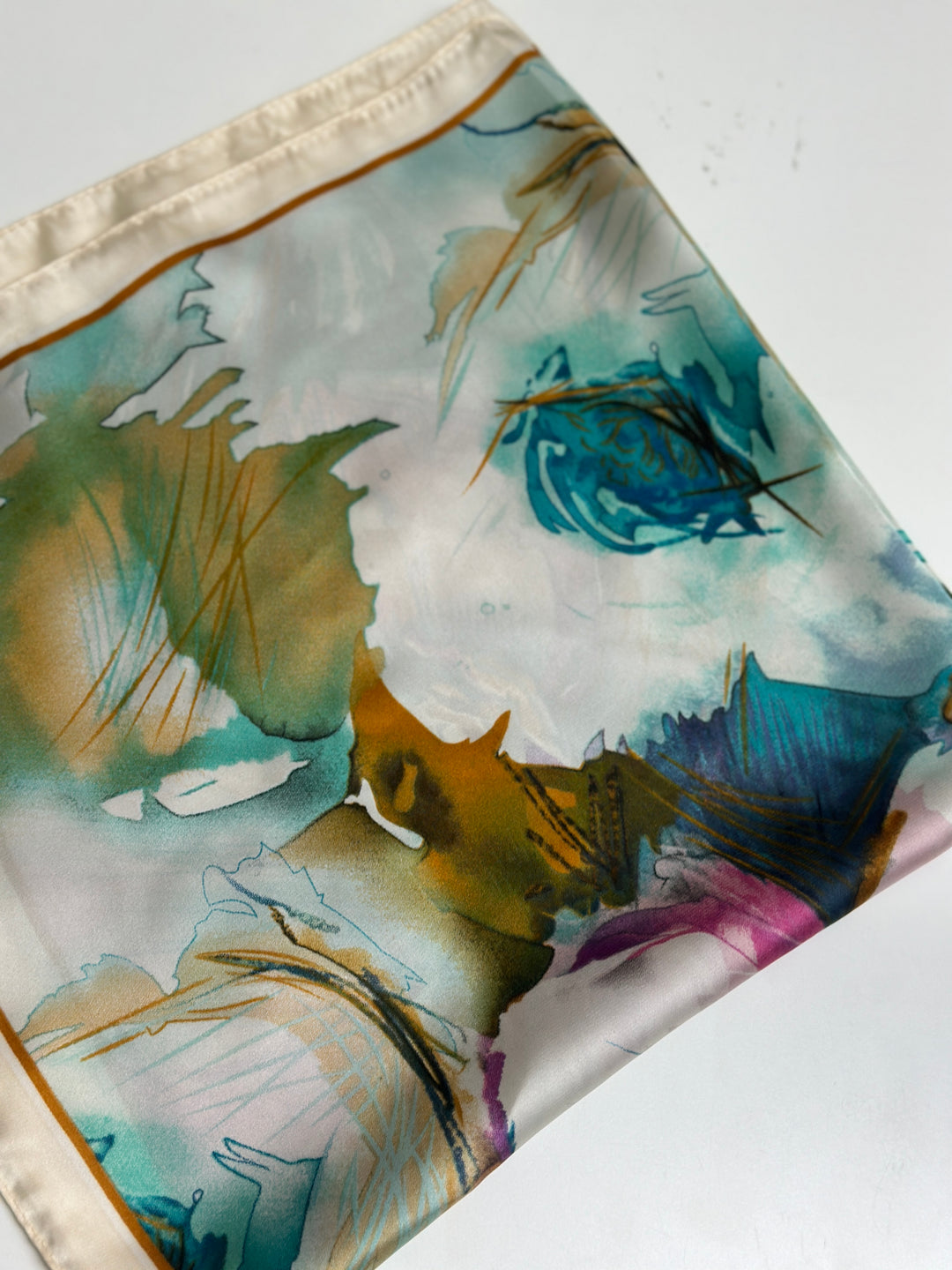 Handbag & Neck Scarf | Watercolour