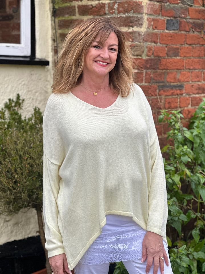 Lightweight Spring & Summer Knit | Lemon - Mandy's Heaven 
