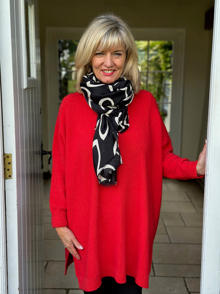 Clover Scarf | Black