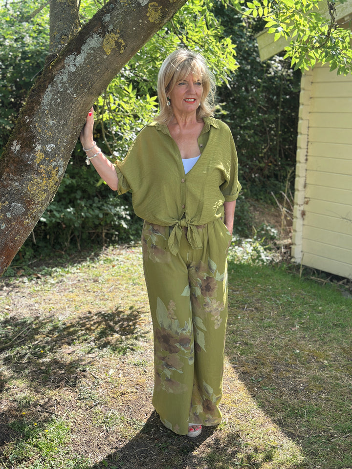 Summer Garden Co-ord | Olive