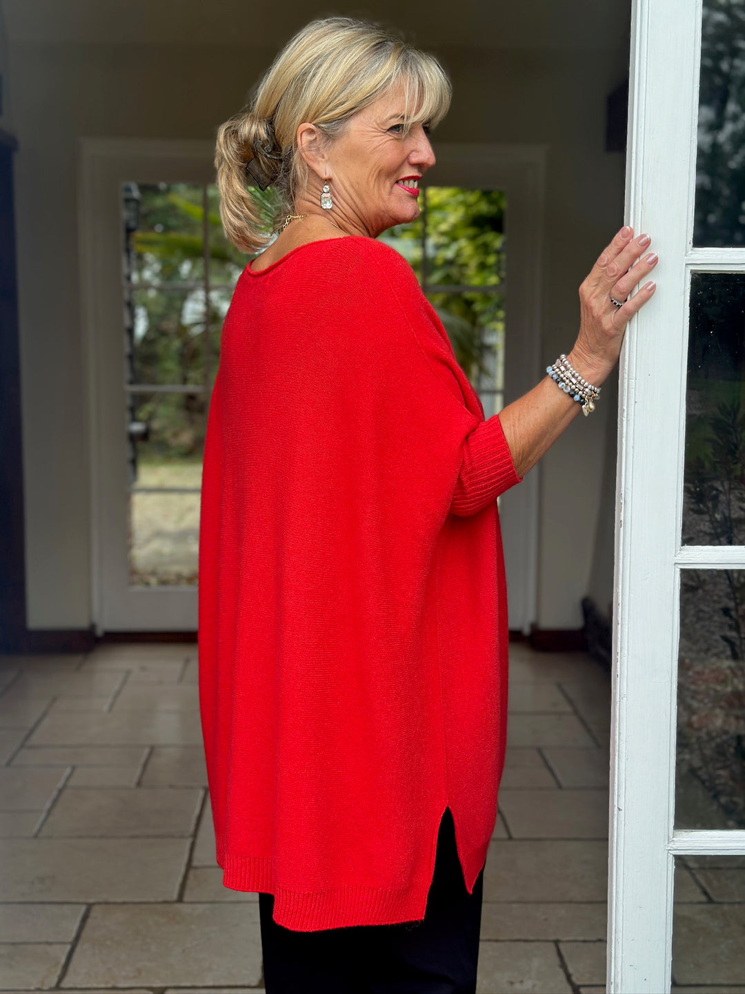 Jasmine Jumper | Ruby Red