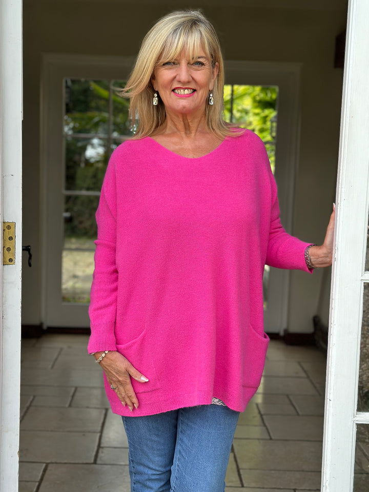 Lily Jumper | Fuchsia