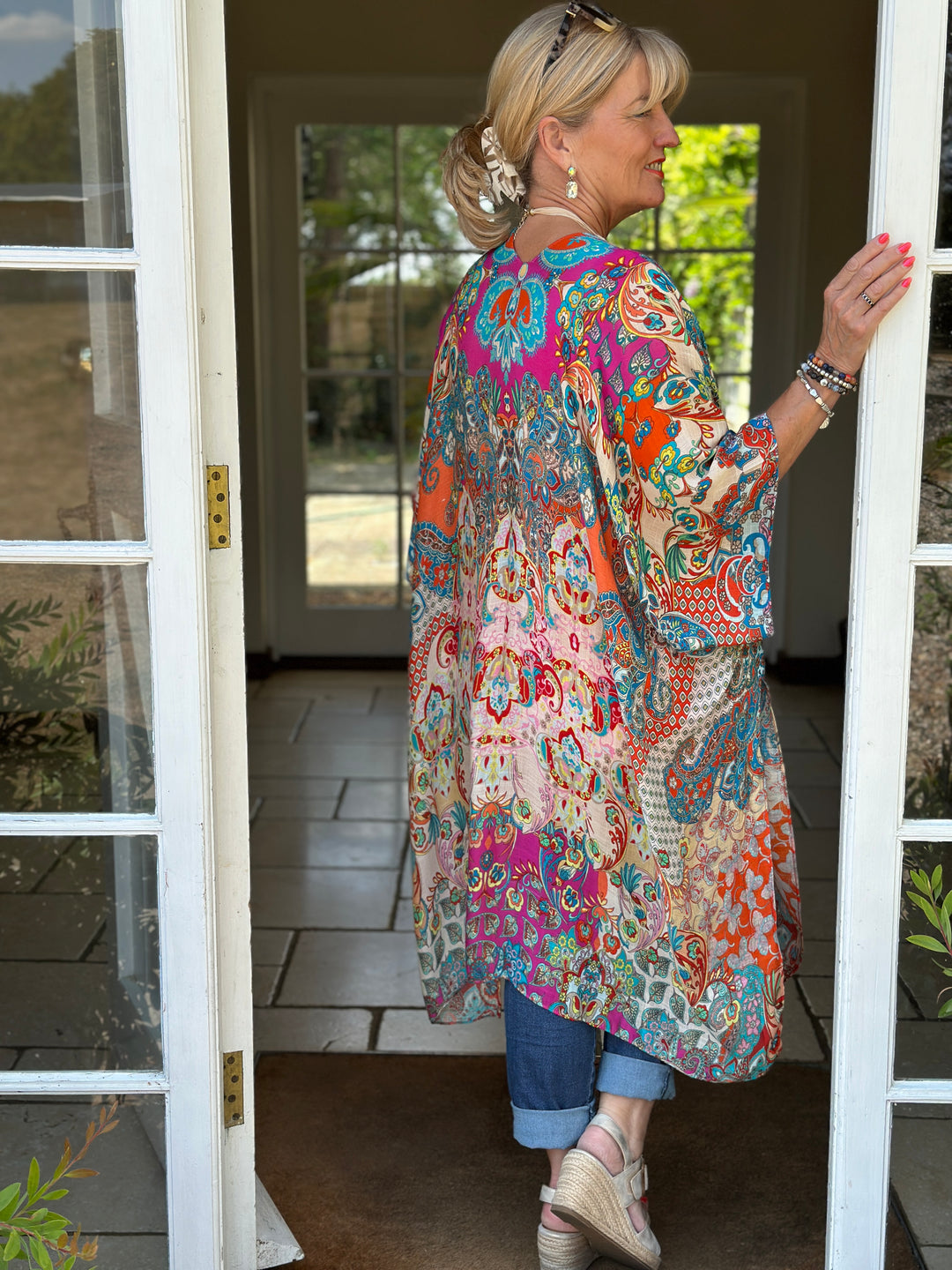 Kiara Tie Kimono | Multi