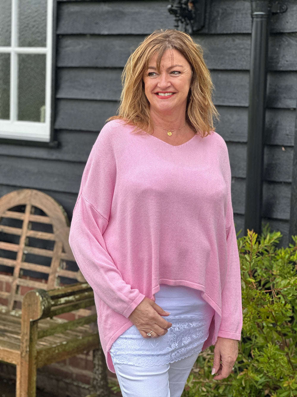Lightweight Spring & Summer Knit | Blossom Pink - Mandy's Heaven 