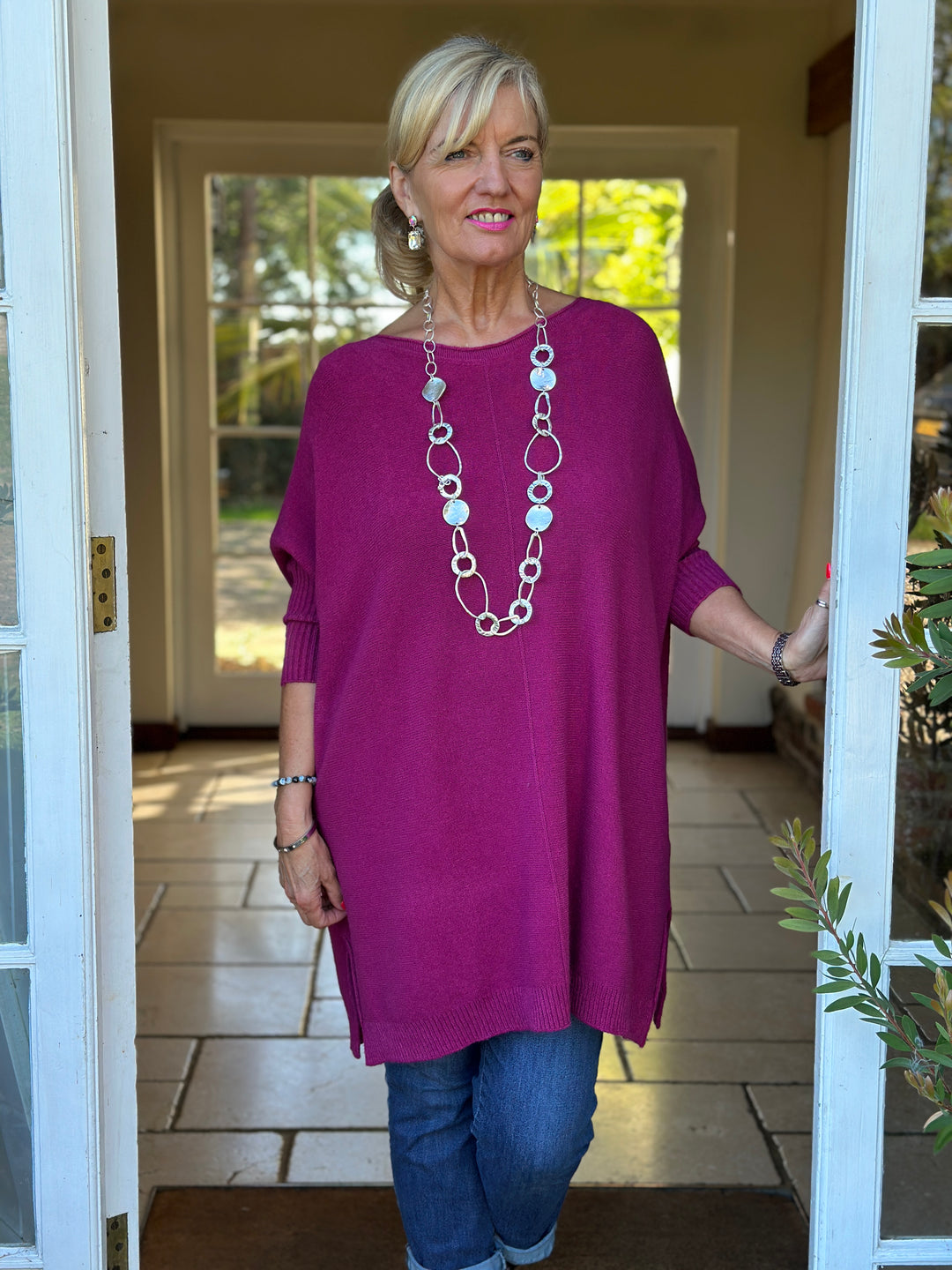Jasmine Jumper | Plum