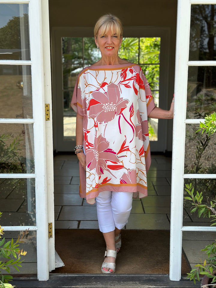 Rosa Floral Kaftan