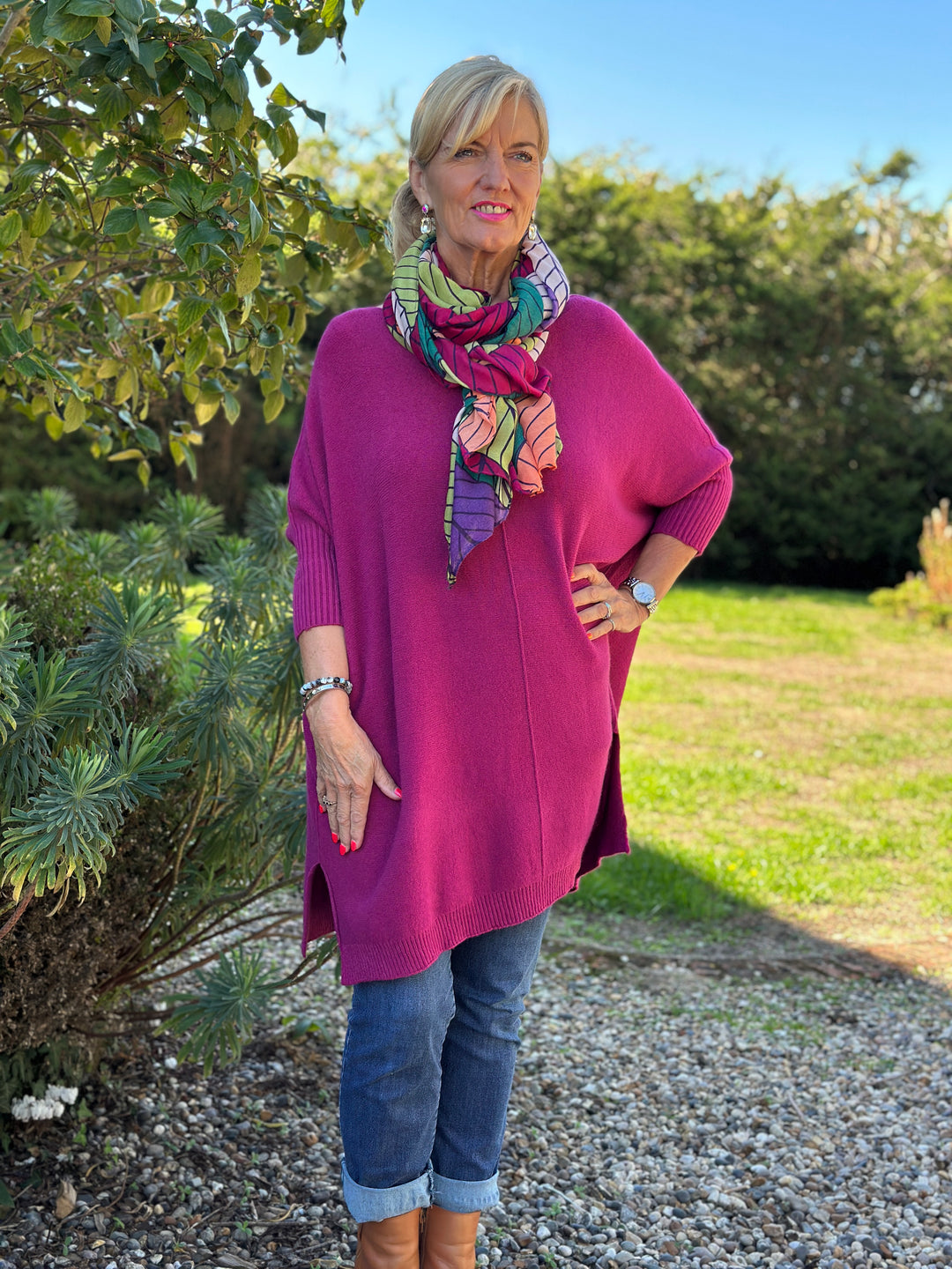 Jasmine Jumper | Plum