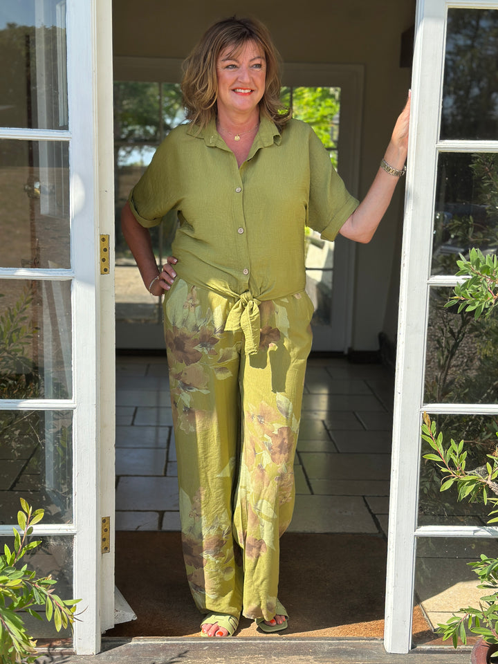 Summer Garden Co-ord | Olive