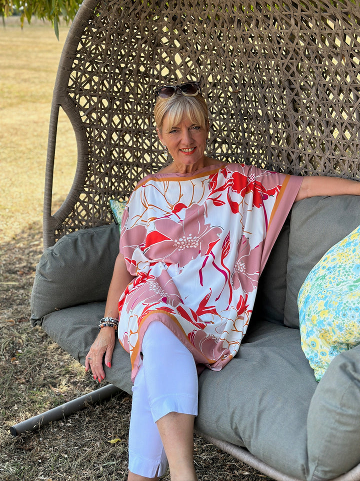 Rosa Floral Kaftan