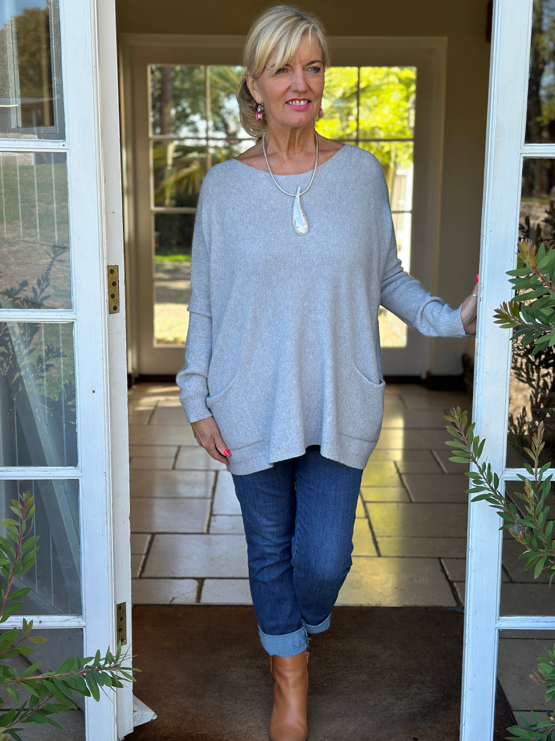 Lily Jumper | Light Grey