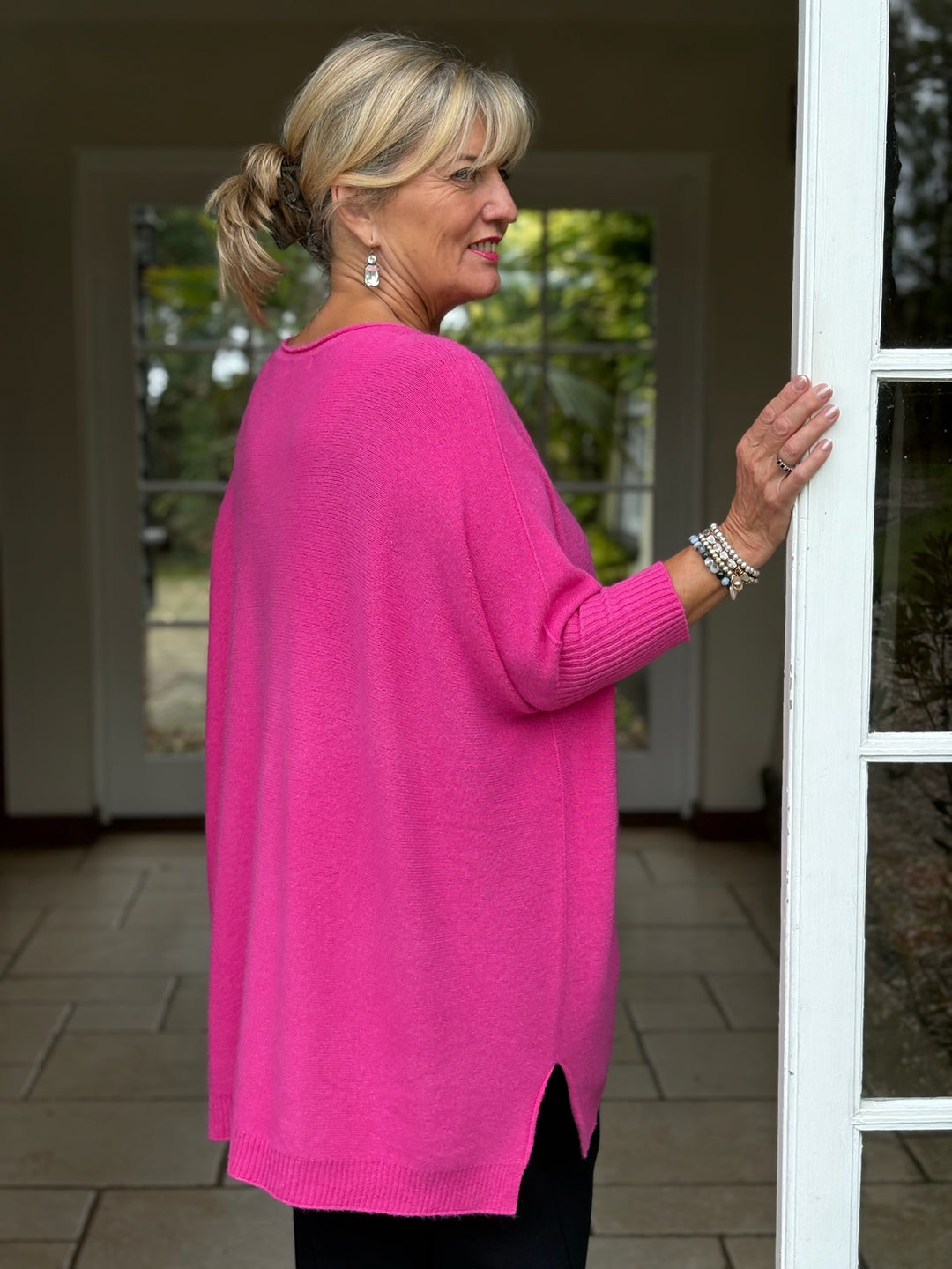 Jasmine Jumper | Fuchsia