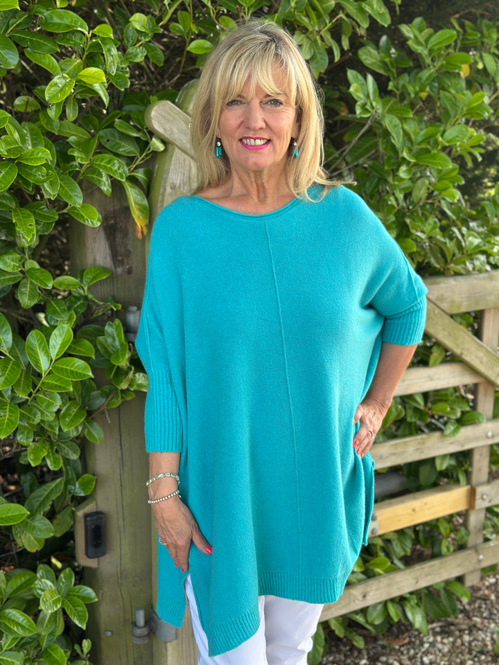 Jasmine Jumper | Ocean Blue
