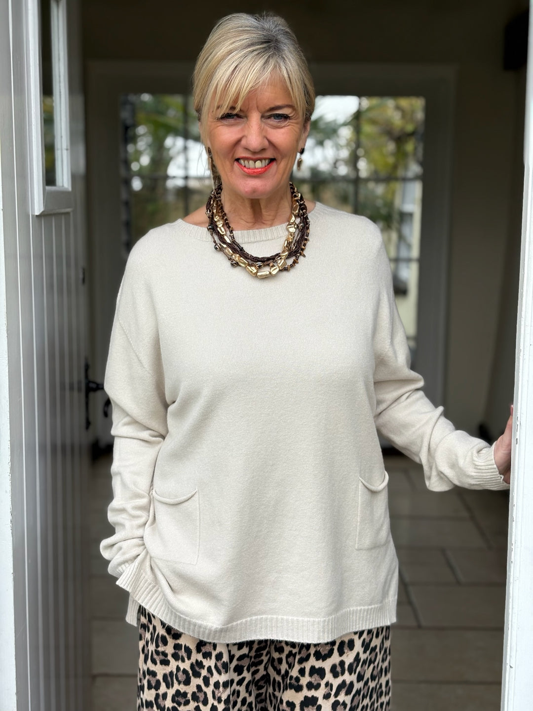 Olivia Jumper | Oatmeal