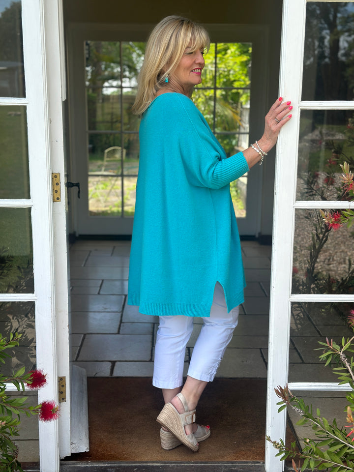 Jasmine Jumper | Ocean Blue