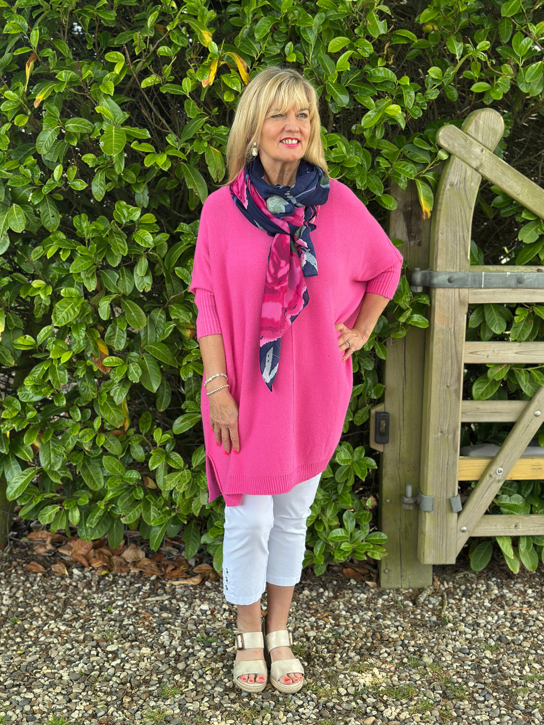 Jasmine Jumper | Fuchsia