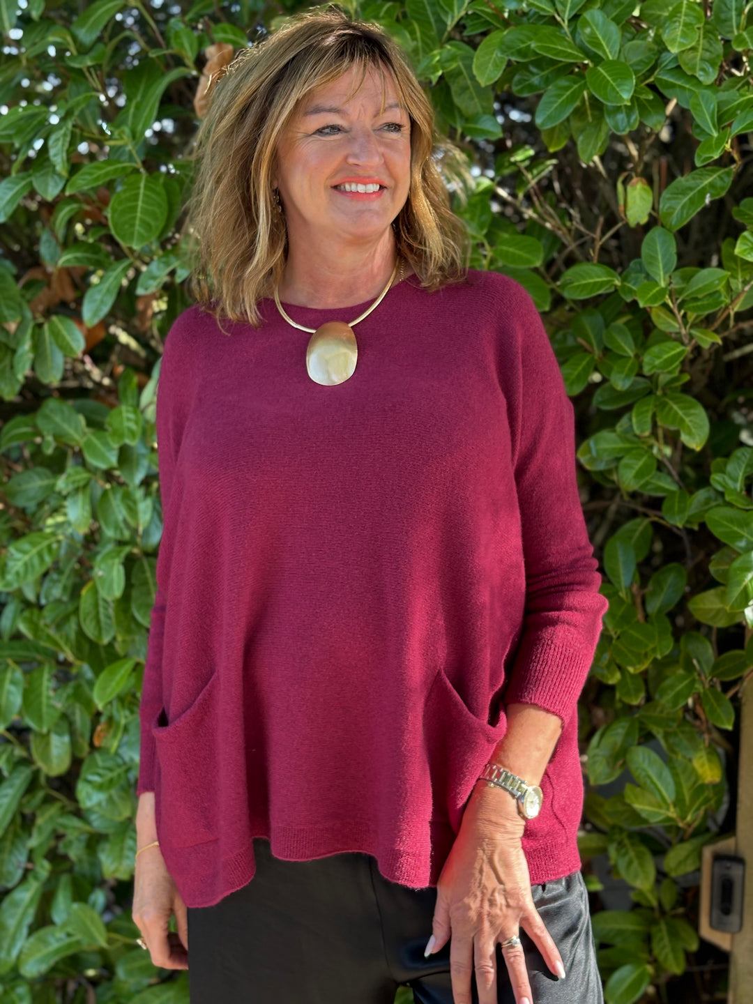 Lily Jumper | Burgundy - Mandy's Heaven 