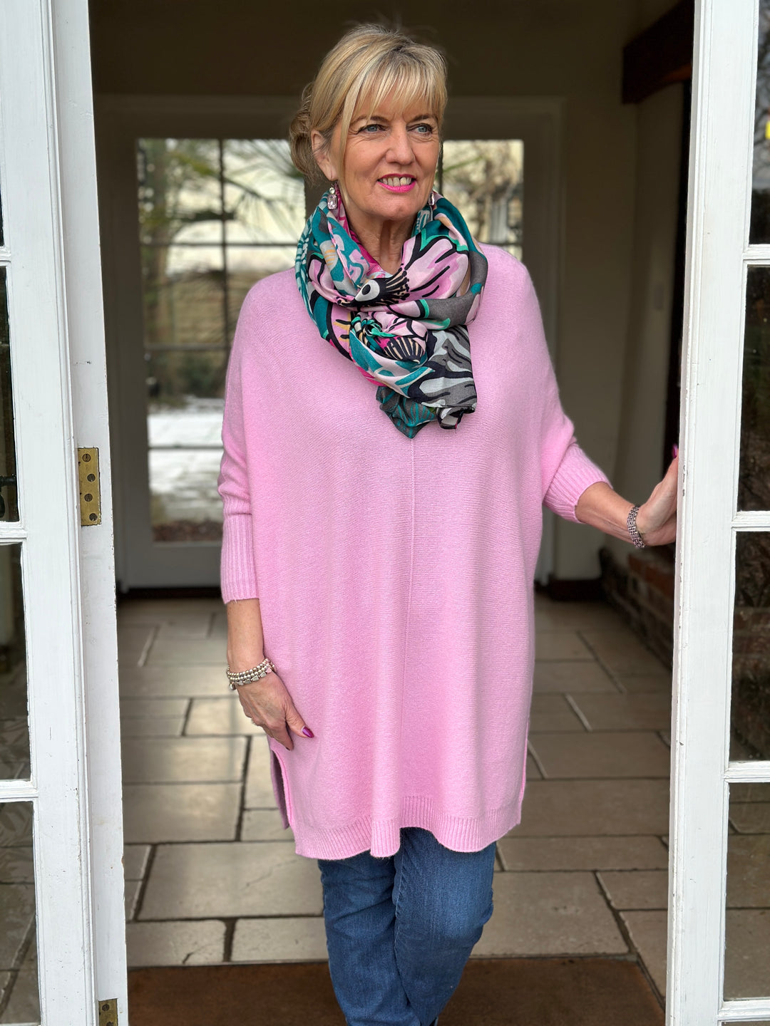 Jasmine Jumper | Baby Pink