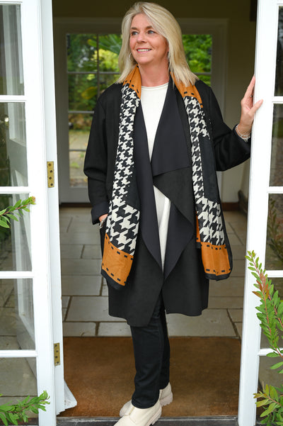 quick shop waterfall suedette jacket £ 44 . 00