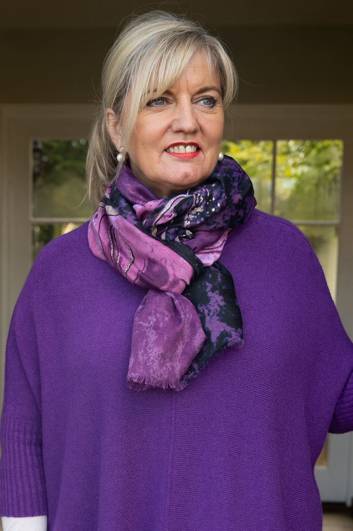 Galaxy Scarf | Purple