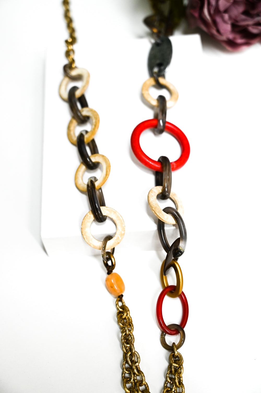 Chain Ring Necklace