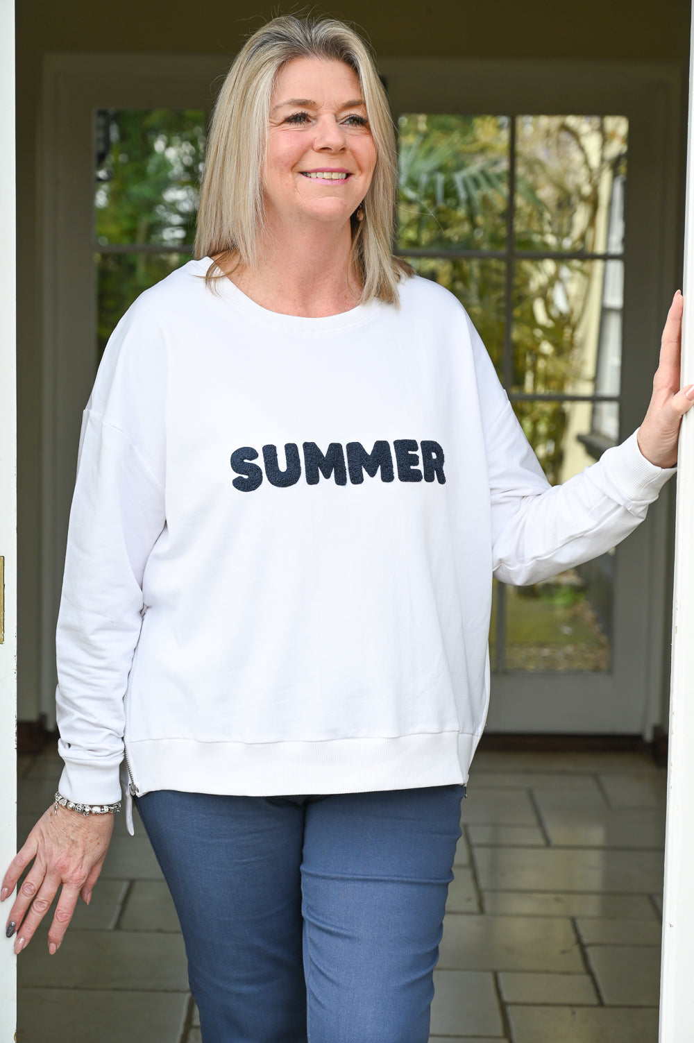 SUMMER Sweatshirt White