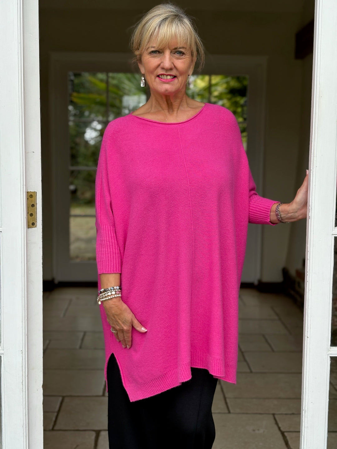 Jasmine Jumper | Fuchsia