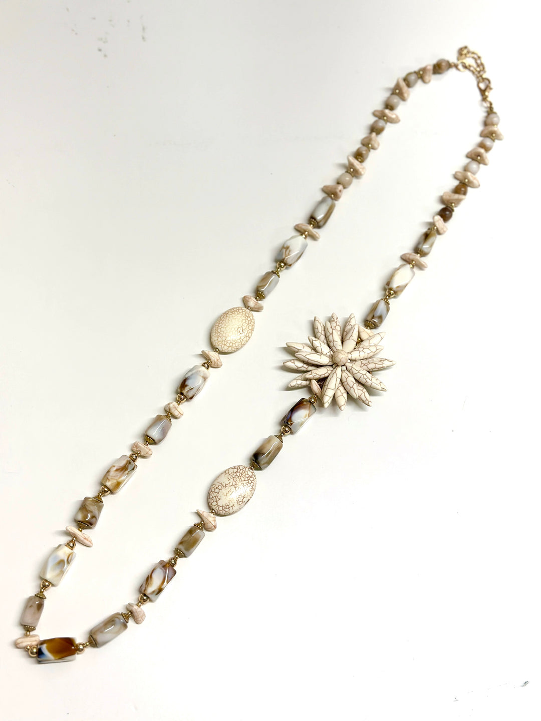 Sunflower Style Long Necklace