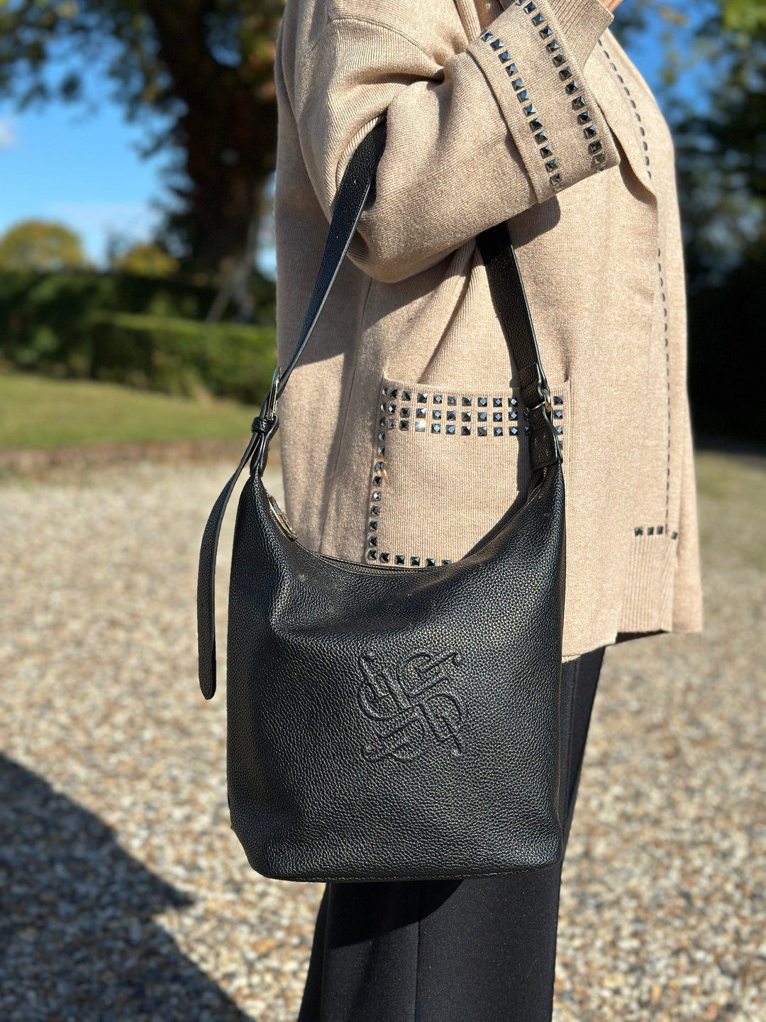 David Jones Bucket Bag | Black