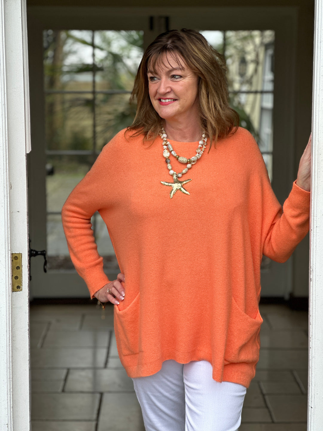 Lily Jumper | Apricot - Mandy's Heaven 