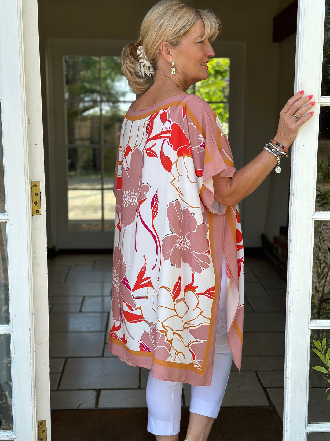 Rosa Floral Kaftan