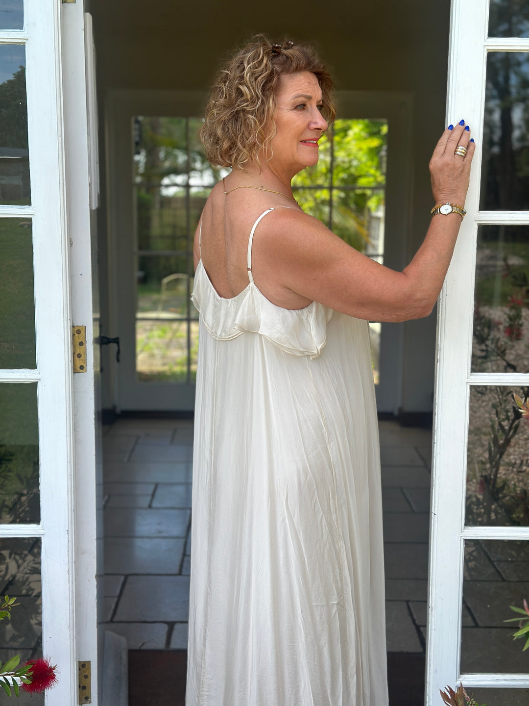 Floaty Beach Dress | Cream