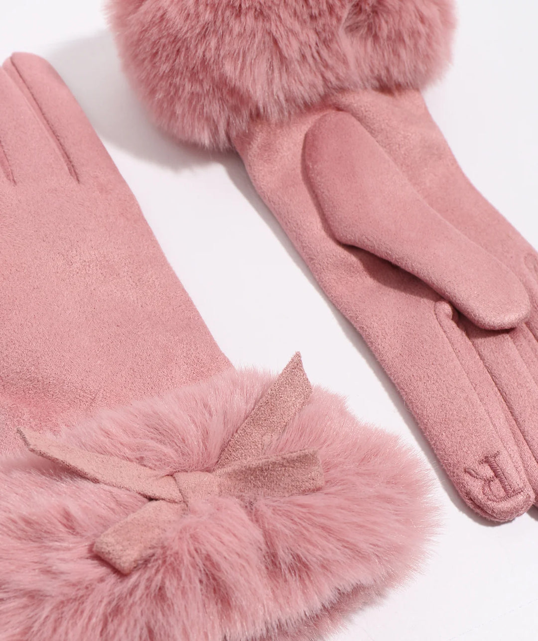Scarf & Glove Gift Set - Pia Rossini | Blush Pink