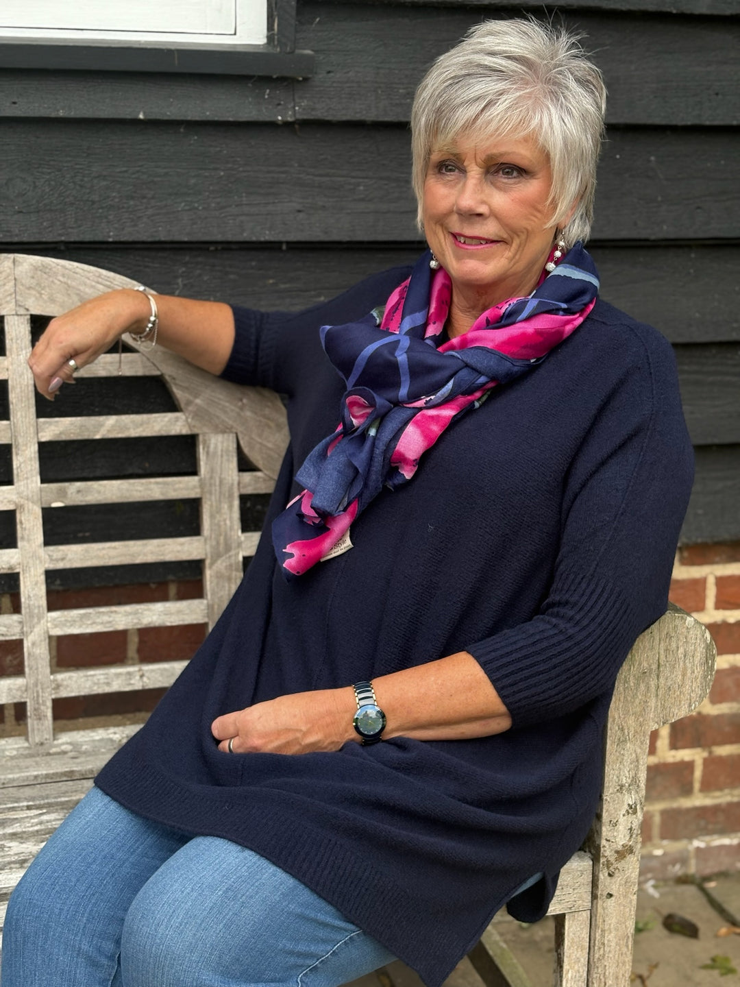 Jasmine Jumper | Navy