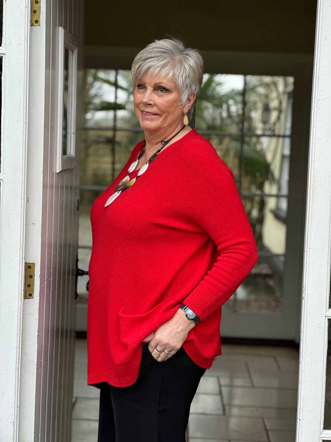 Lily Jumper | Ruby Red - Mandy's Heaven 