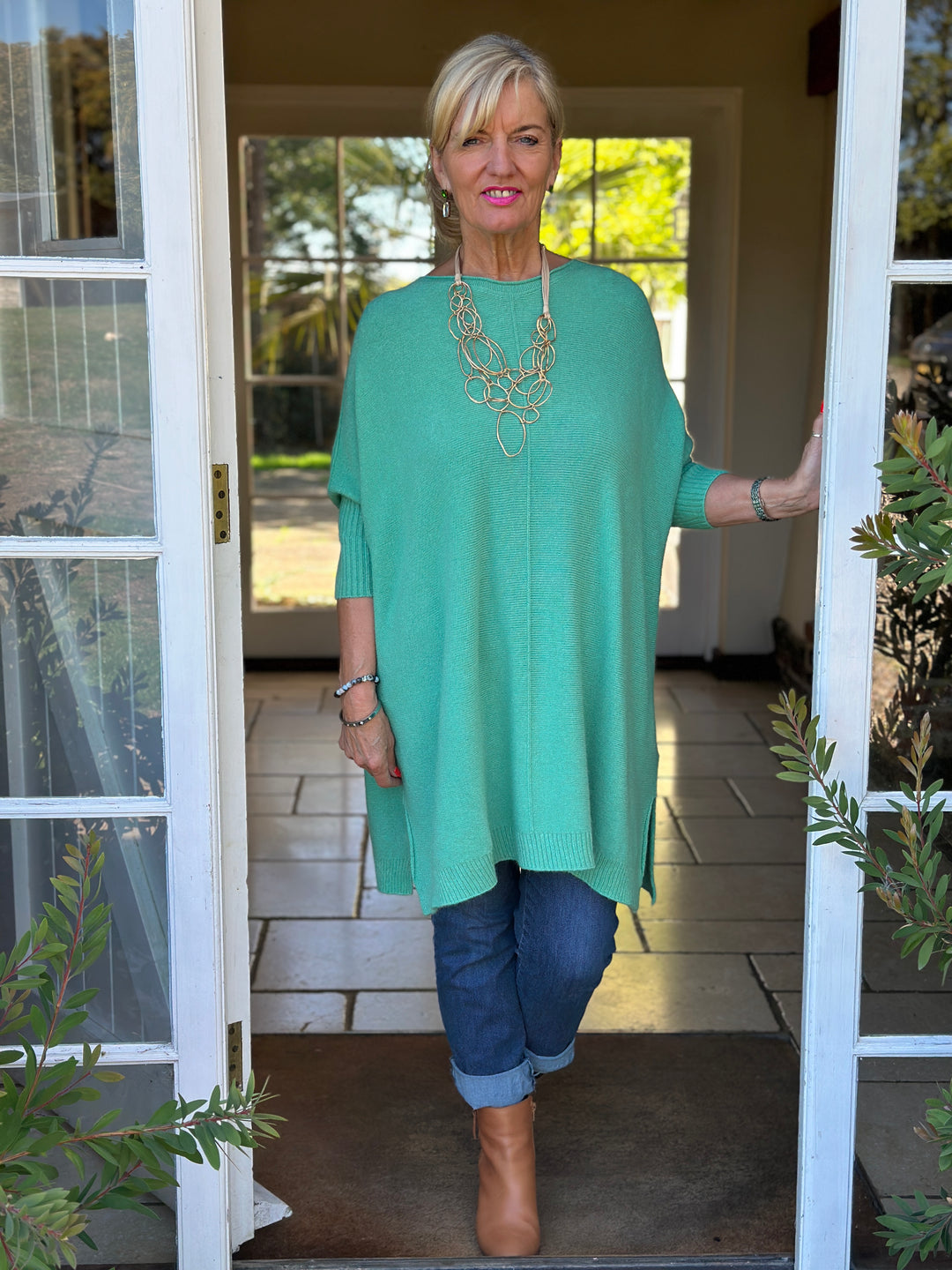 Jasmine Jumper | Apple Green