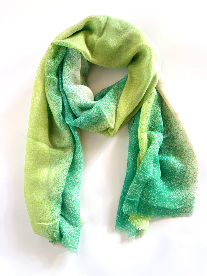 Lime Ombre Scarf