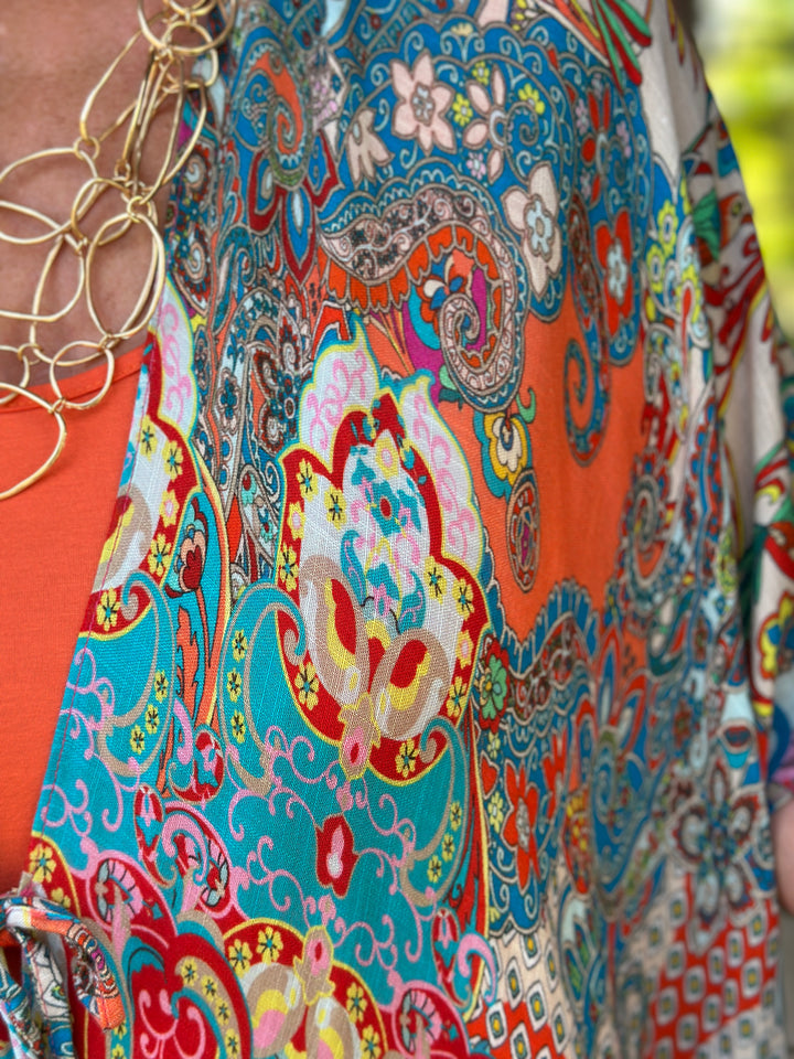 Kiara Tie Kimono | Multi