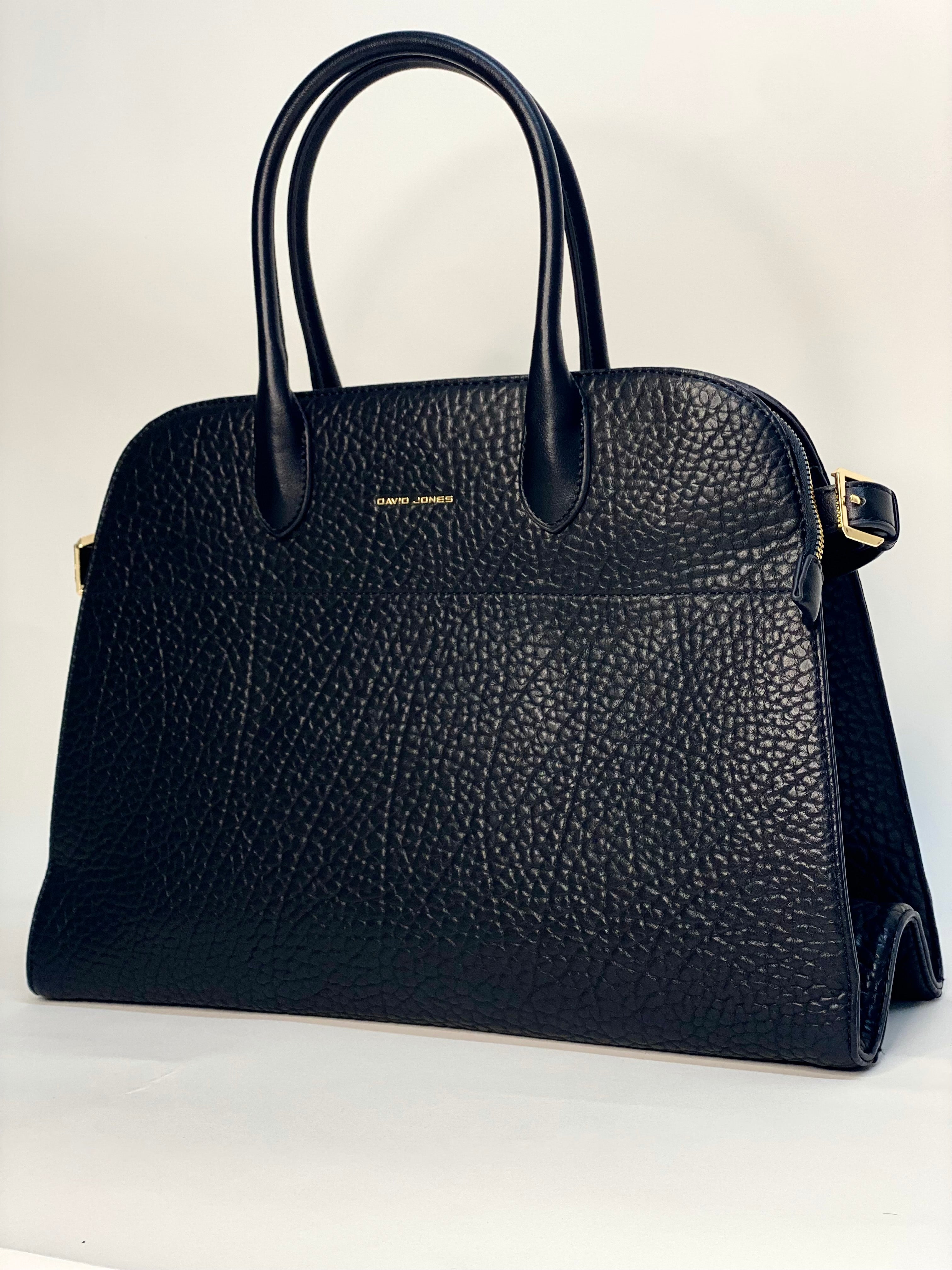 David Jones Tote Handbag | Black – Mandy's Heaven