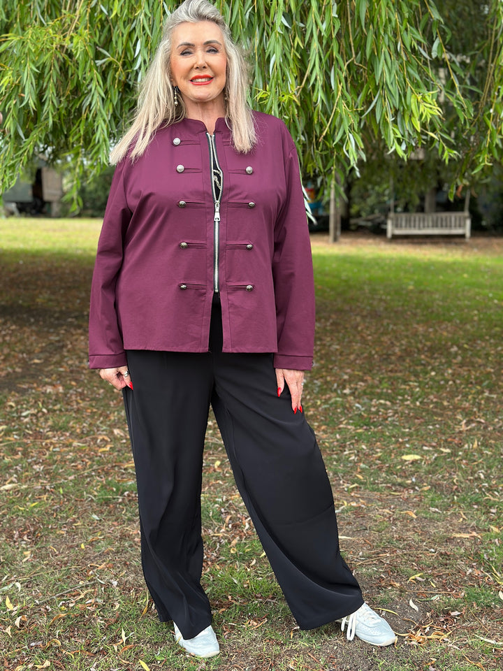 Military Style Lightweight Jacket | Mulberry