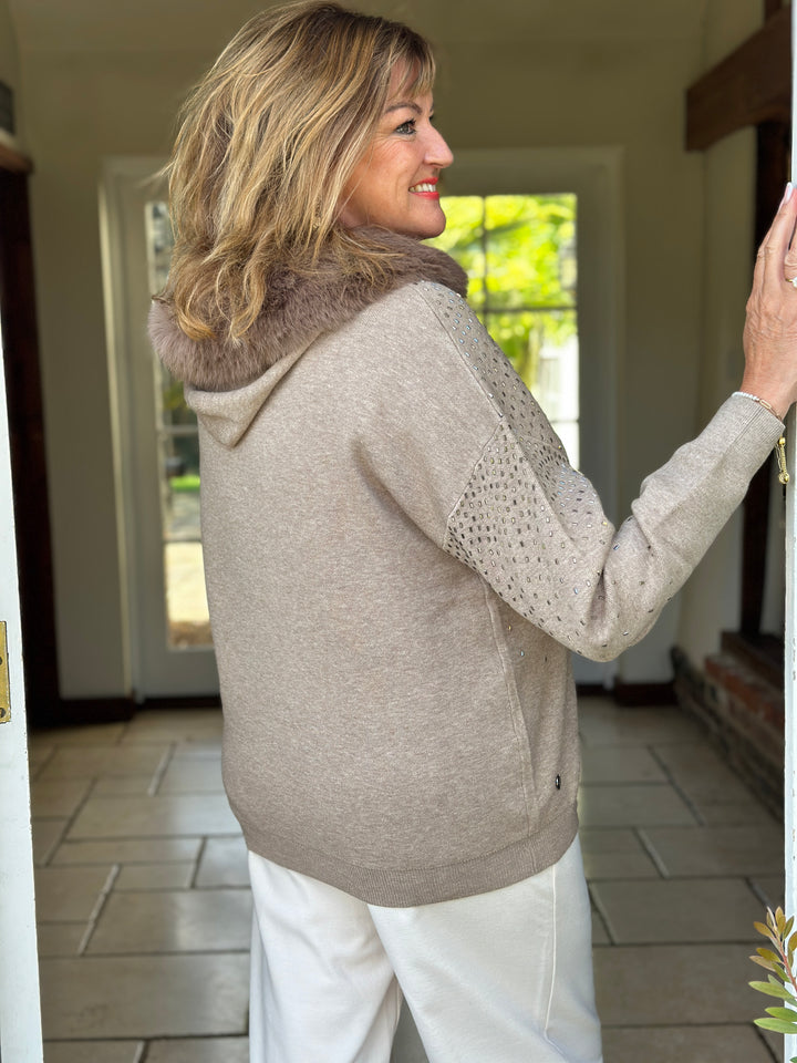 Luxe Hooded Knit - Malissa J | Oatmeal