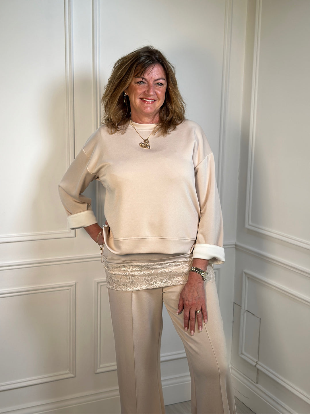 Triple Soft Leisure Co-ord | Beige