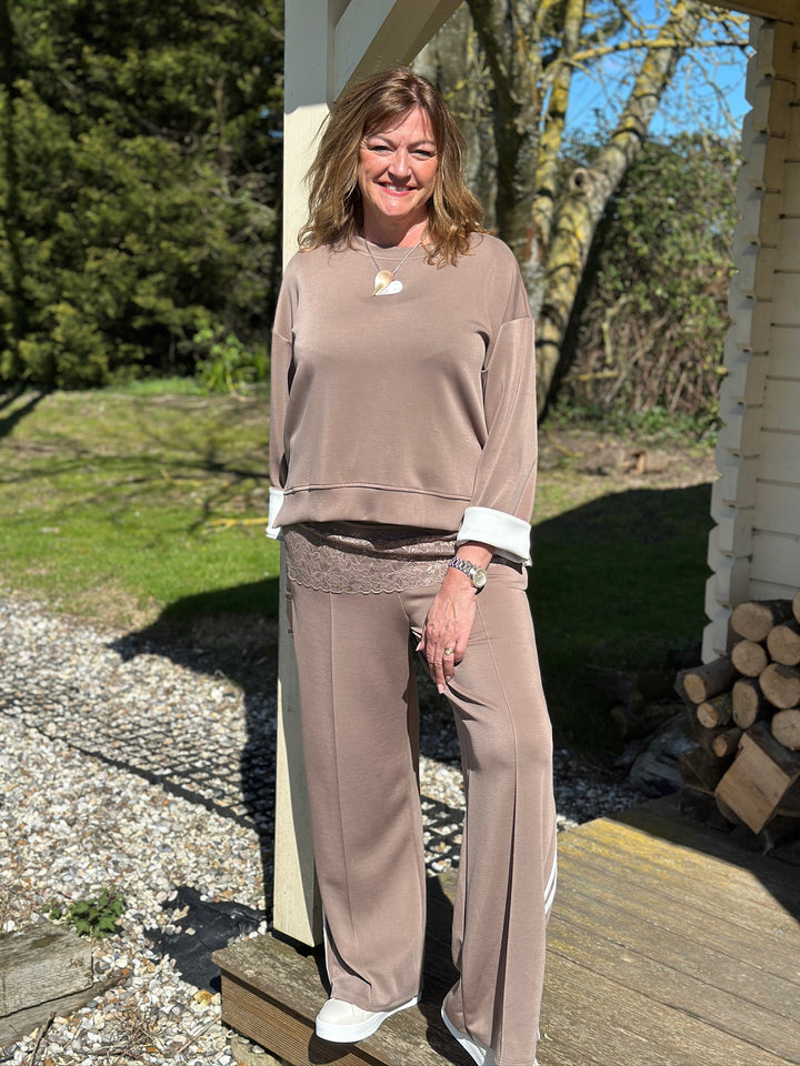 Triple Soft Leisure Co-ord | Taupe